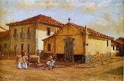 Benedito Calixto Capela da Graca oil painting reproduction